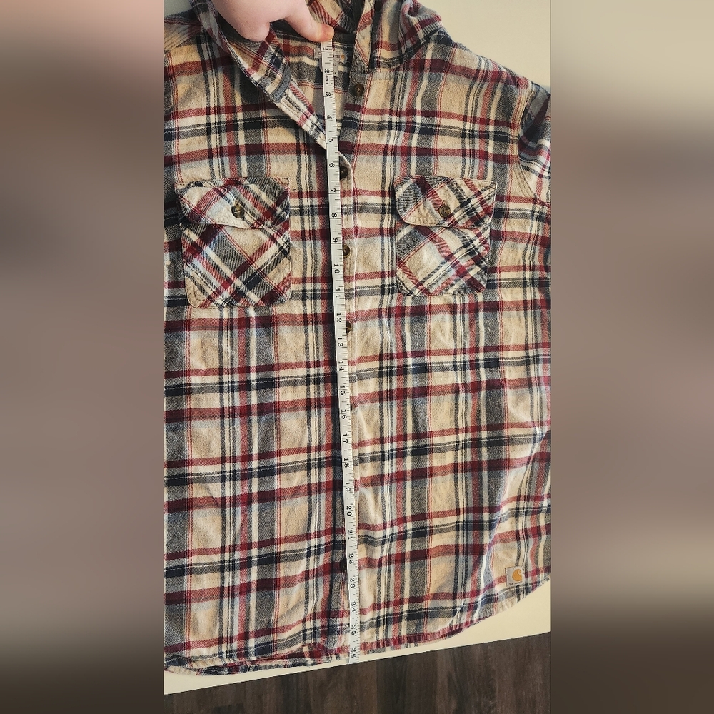 Carhartt Womens Flannel Large - Picture 6 of 7